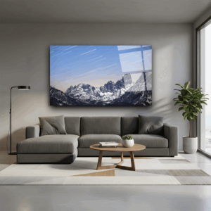 Mountain Snow Portrait